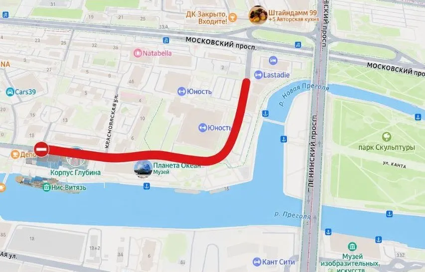 Движение транспорта будет перекрыто 27 июня с 18:30 до 00:00 на улицах Гюго и Маршала Баграмяна.