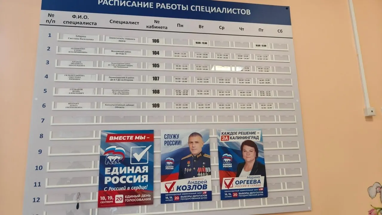 Жительница спросила, зачем это сделано; ей ответили, что речь идёт о поддержке власти. Ситуация вызывает вопросы на фоне дефицита медицинского персонала.