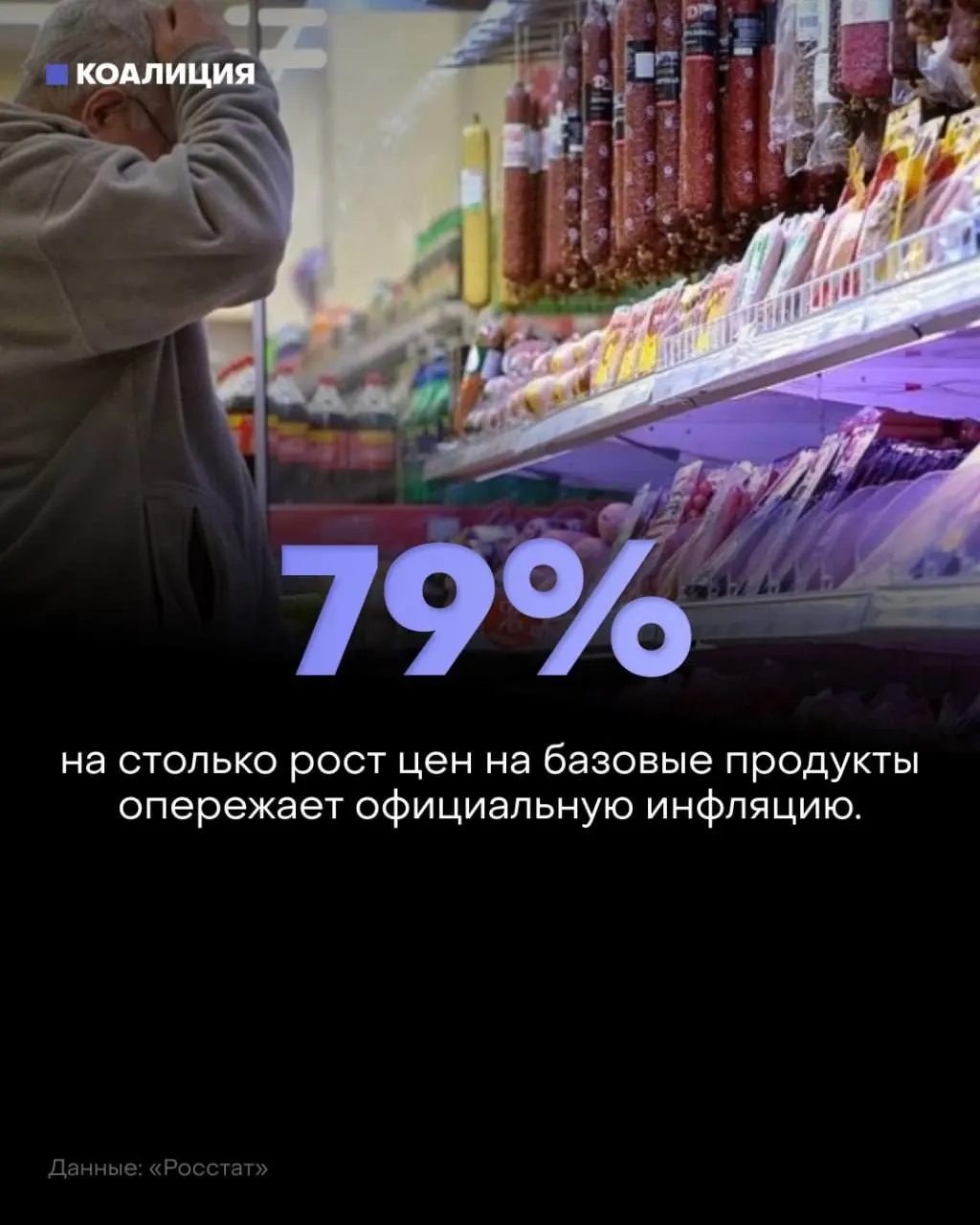 За январь–июль базовый набор продуктов подорожал на 8,5%, а доля расходов на еду достигла рекордной отметки; люди сокращают покупки и ищут способы экономии.