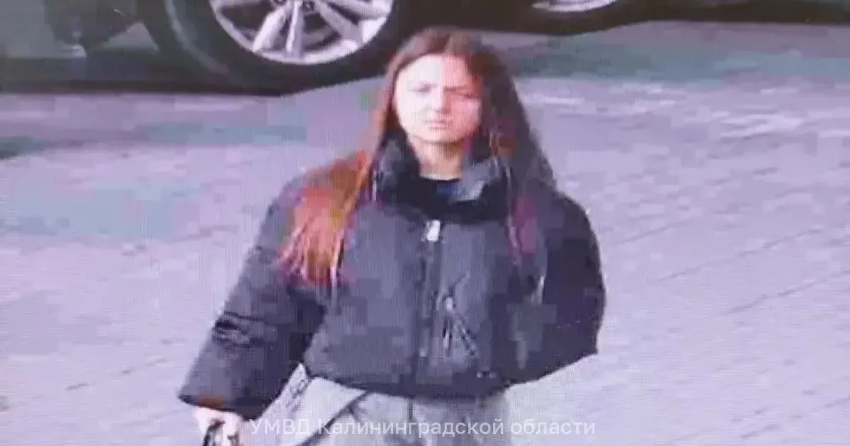 17-летняя школьница исчезла в Калининграде; не выходит на связь с вечера 23 октября.