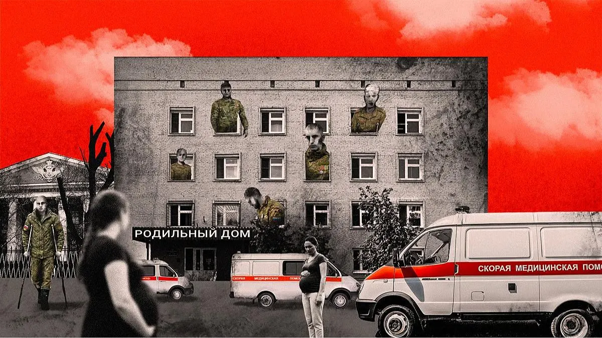 Из‑за массовых поступлений раненых военных Минобороны не хватает мест: профильные клиники и даже родильные дома переоборудуют под госпитали. Гражданских пациентов выписывают досрочно, растёт дефицит лекарств и медицинских кадров.