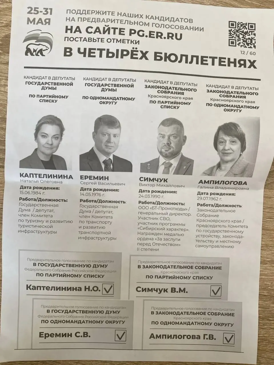 В нескольких субъектах России муниципальные администрации рассылают предприятиям указания о голосовании на внутрипартийном голосовании «Единой России» и требуют отчётов — аналогичные практики фиксируют в разных регионах страны.