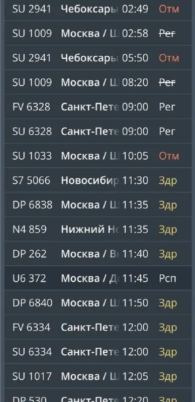Из‑за ограничений на фоне угрозы атак беспилотников в Ленинградской области в аэропорту Храброво задержаны 50 рейсов, ещё пять отменены. Некоторых пассажиров разместили в гостиницах.