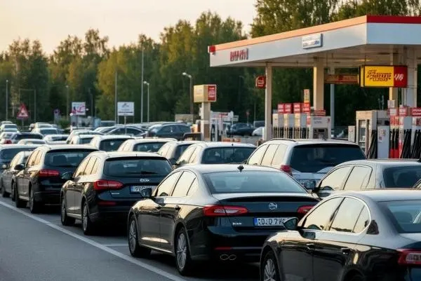 МВД объявило, что постановления за остановку и стоянку в очередях за бензином могут быть аннулированы при малозначительности нарушения или крайней необходимости; водителям нужно обращаться в ГИБДД. В одном из эпизодов в Челябинске спор в очереди завершился стрельбой.