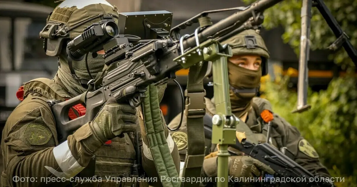В Калининградской области прошли тактико-оперативные учения под руководством командующего Северо-Западным округом Росгвардии; отрабатывались поиск диверсантов и освобождение захваченных объектов.